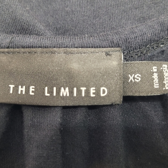 THE LIMITED Charcoal Black T-Shirt Size XS - Picture 8 of 9